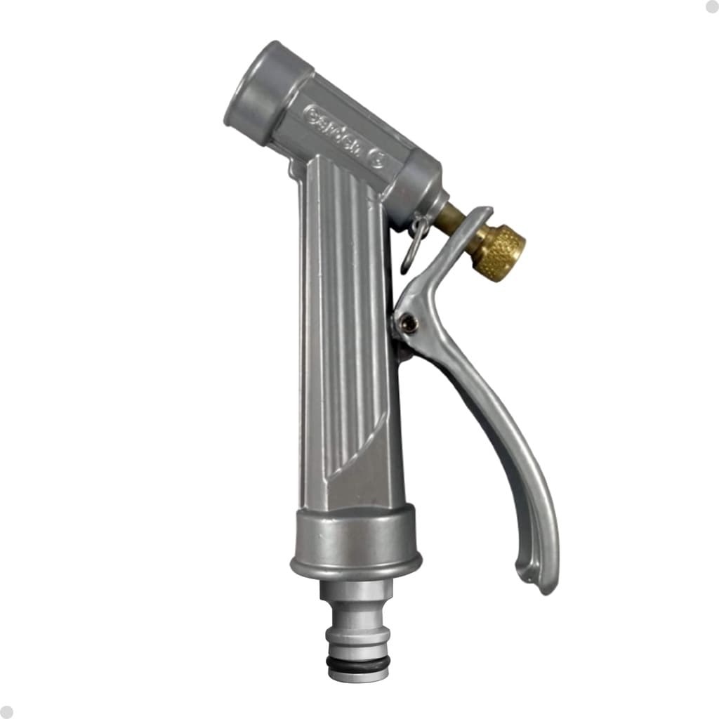 Esguicho Revolver Pintado Metal ZAMAC Com Pino Plástico Para Engate Rápido 2 Jatos