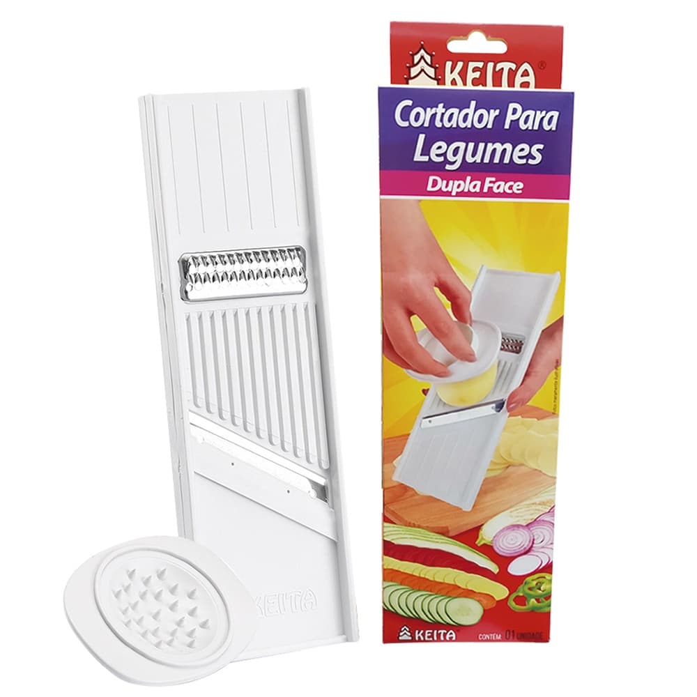 Cortador Para Legumes Ralador Fatiador Dupla Face Ideal para sua Cozinha