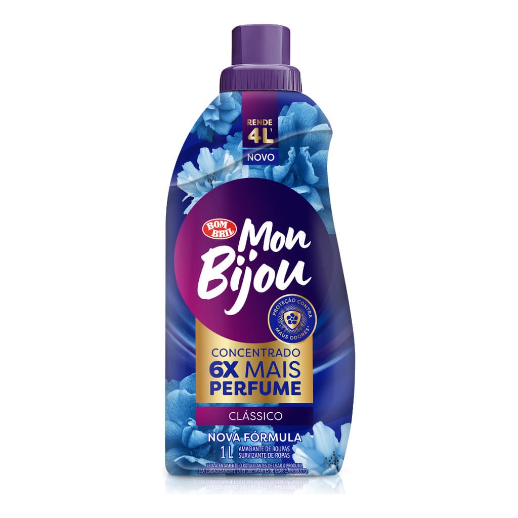 Amaciante Bom Bril Clássico Em Frasco 500 Ml