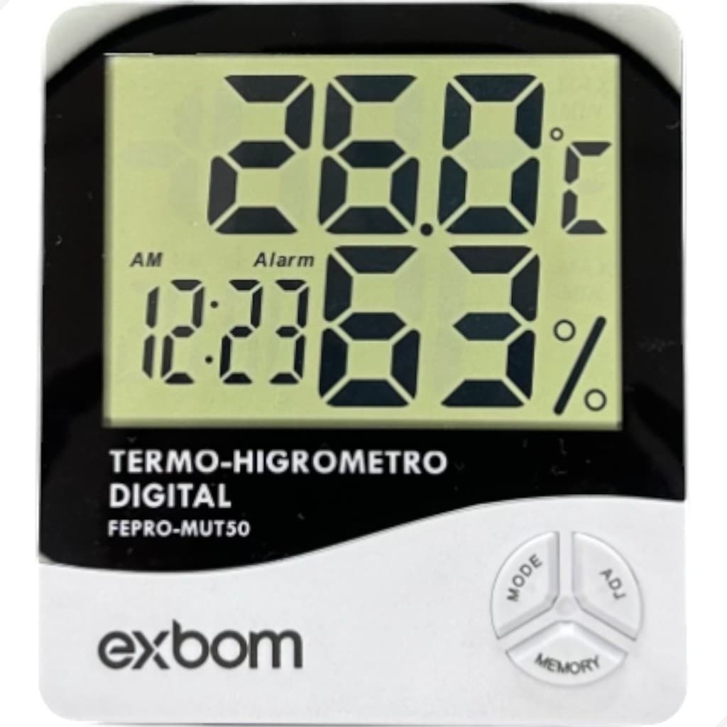 Termo  Higrômetro + Certificado De Calibração Rastreável Rbc