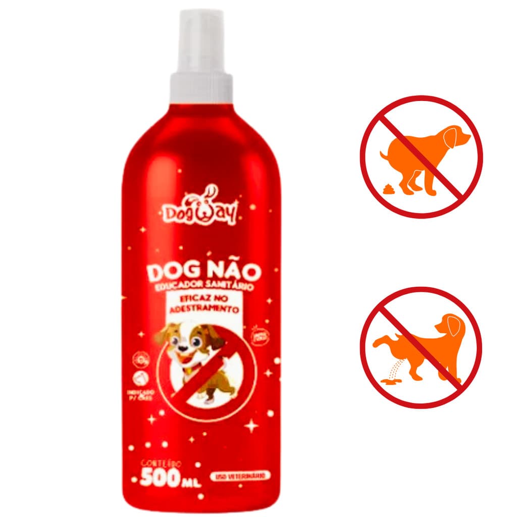 Educador Pet Cachorro Dog Não 500ml Higiene Adestramento