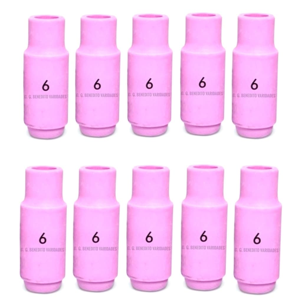 Bocal Cerâmico Tocha Tig Nº 6 10n48 - Kit 10 Unidades