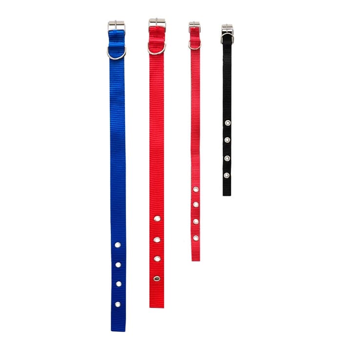 Coleira para Cachorro Gato Pet De Seda Simples SORTIDO N°0 ( 29 Cm X 15Mm)