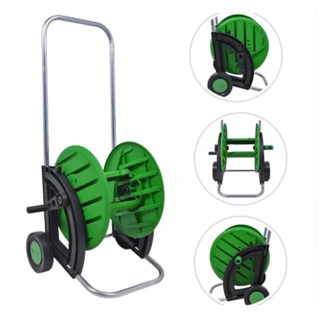 Enrolador De Mangueira 50m Com Carrinho Em-65 - Trapp