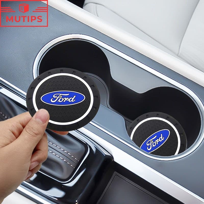 Ford Porta Garrafas De Borracha Macia Antiderrapante Para Ka Focus mk2 Ranger Novo Fiesta Fusion Ecosport Edge