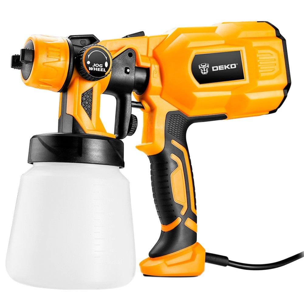 Pistola Pintura Pulverizadora 220v Hvlp Elétrica 550w 800ml 3 Bicos E Acessórios - Deko