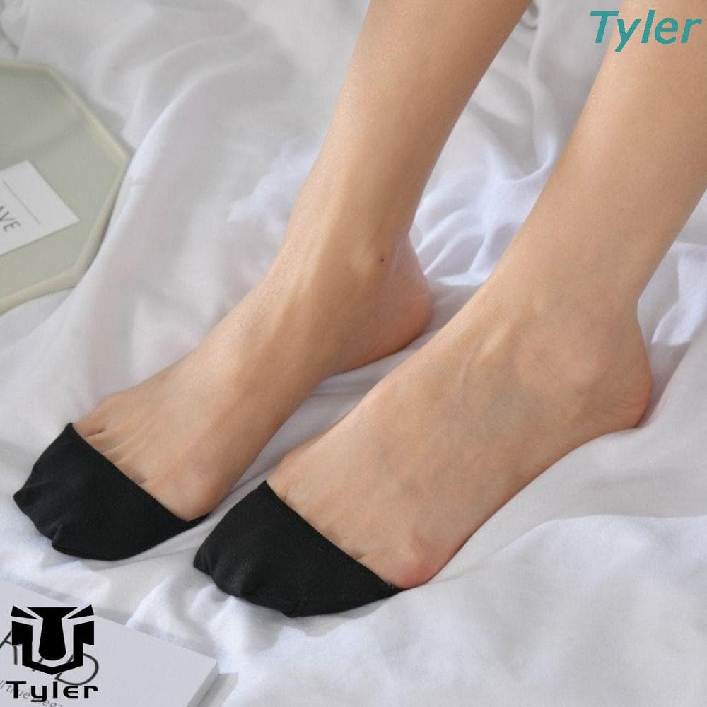 TYLER Meias Para Os Pés Dianteiros , Elásticas De Silicone , Chinelos De Macias E Invisíveis Verão