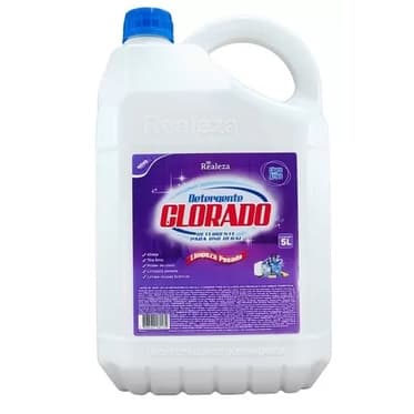 Detergente Clorado Realeza 5 Litros Alveja Tira Limo