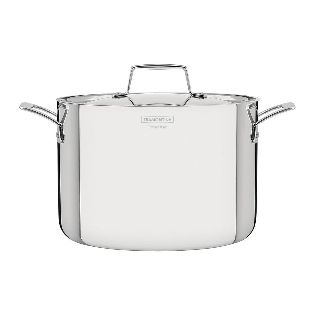 Caldeirão Grano Panela 24cm Aço Inox Corpo Triplo Tramontina