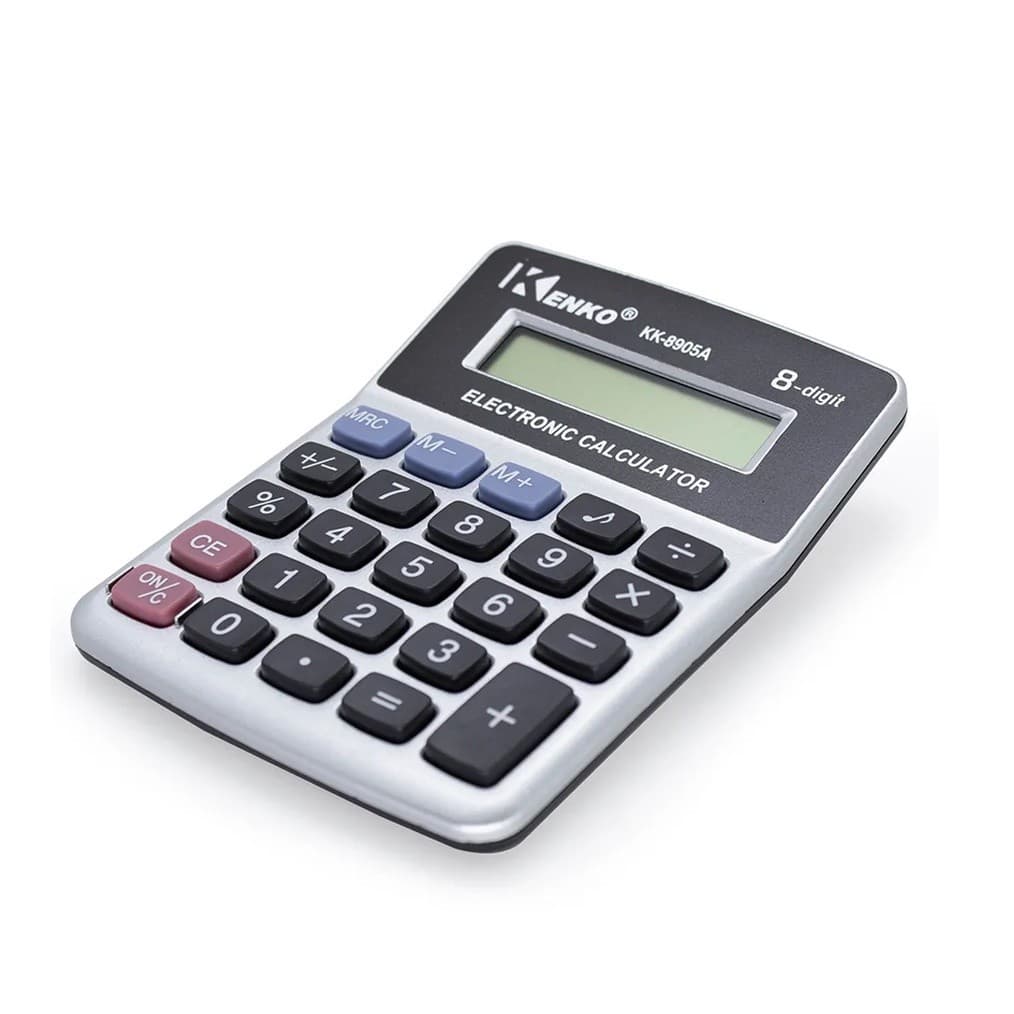 Calculadora De Mesa Comercial Escritório Display 8 Digito Loja