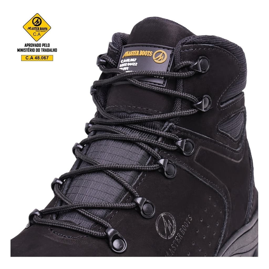 Bota  Adventure   C.a  Em Couro Cano Alto