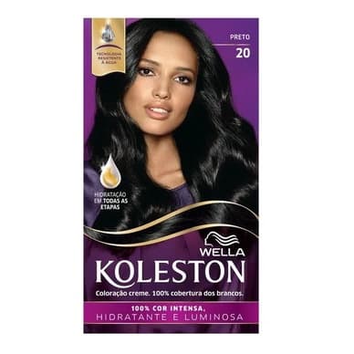 Koleston Coloração Permanente Cor 20 Preto