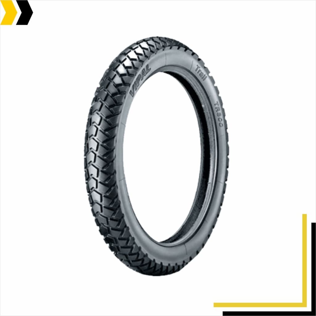 Pneu Traseiro Honda Biz 125/110/100 Pop 100 Crypton Vipal 80/100-14 TR300 TRAIL Uso Com câmara