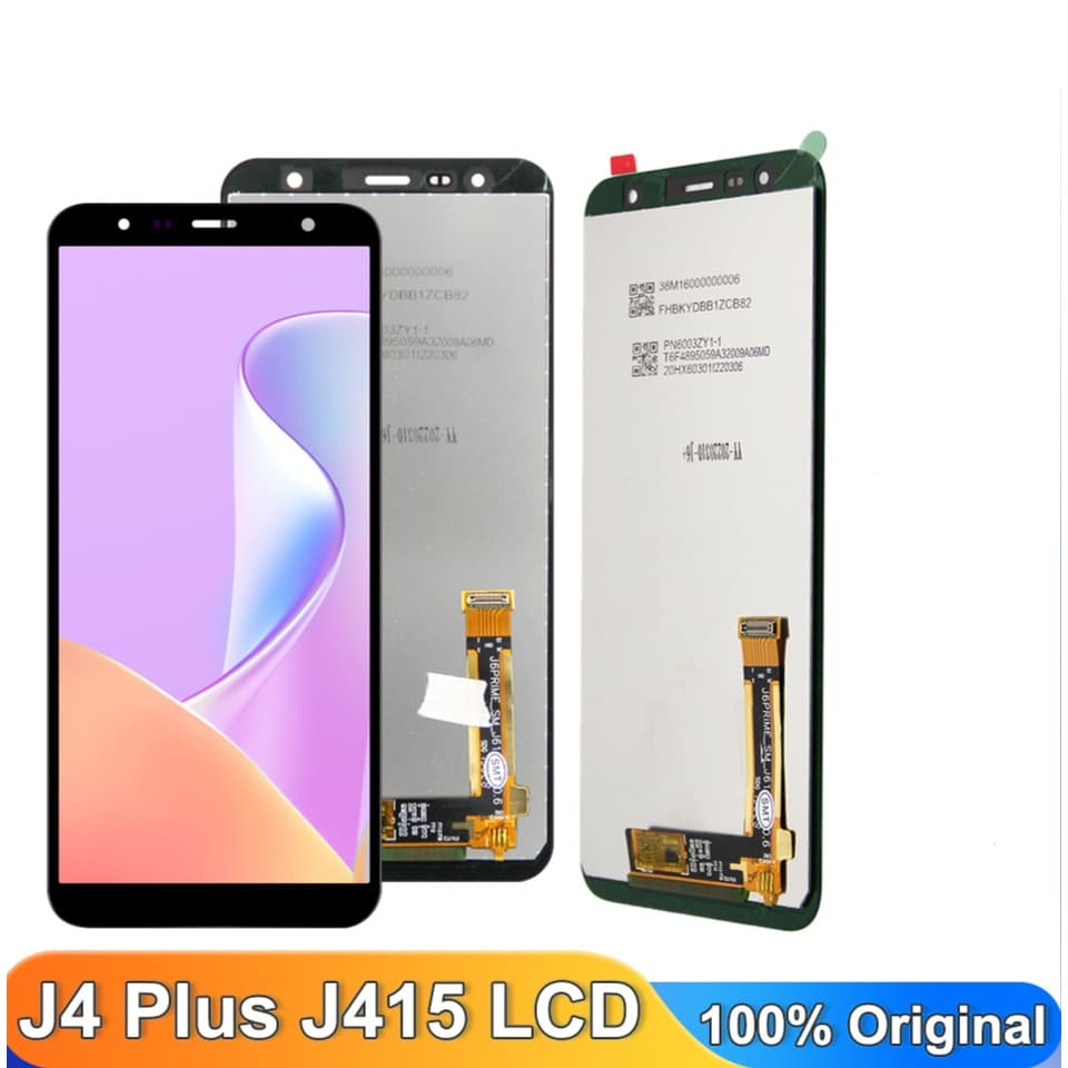 6.0'' Nacional Frontal Display J4 plus&J6 Plus&J4 Core Touch Teal Compativel J415 J610 J410 Lcd