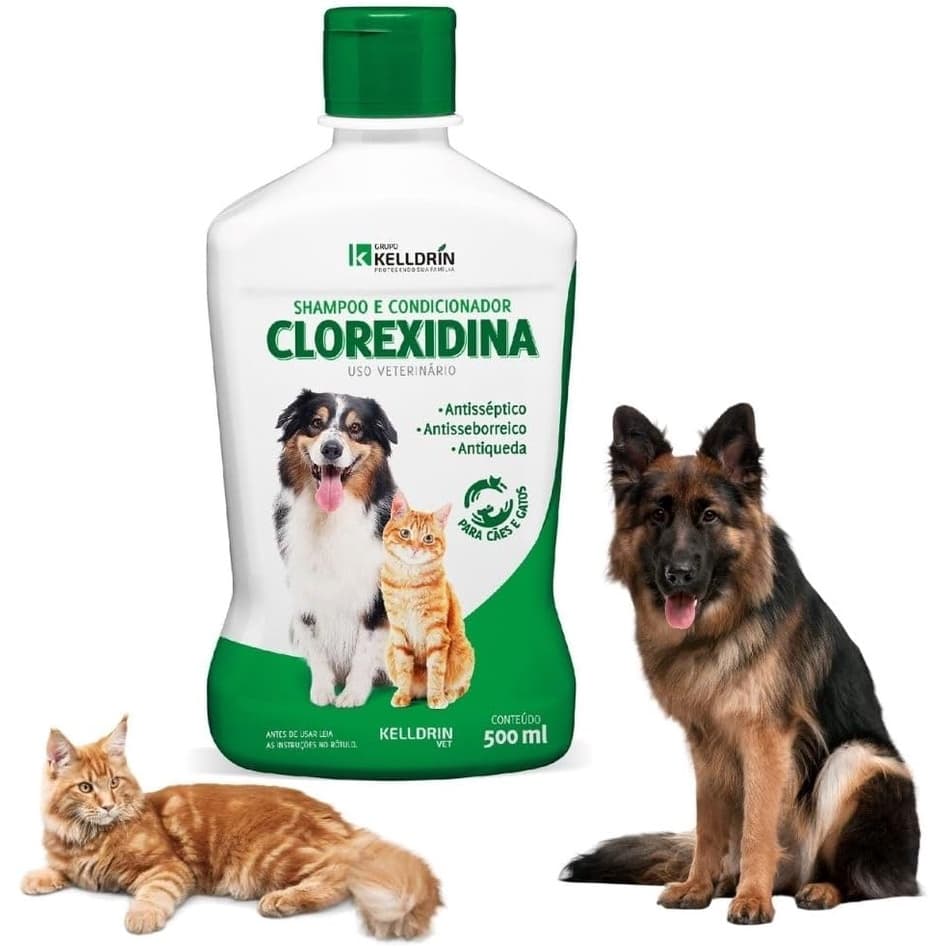 Shampoo Clorexidina Kelldrin