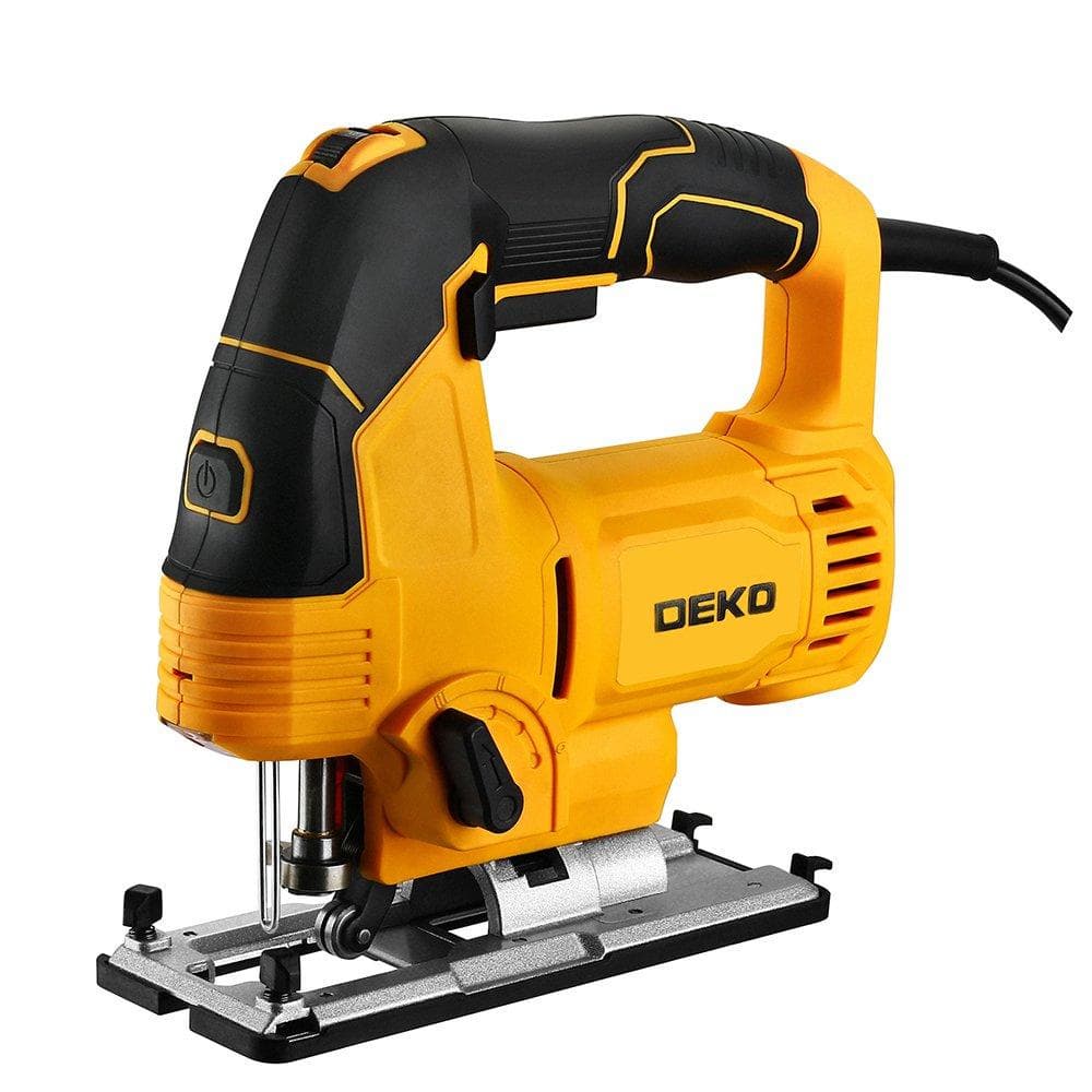 Serra Tico-Tico 220V Profissional 800W com Laser Luz LED 60hz 3000bpm - Deko