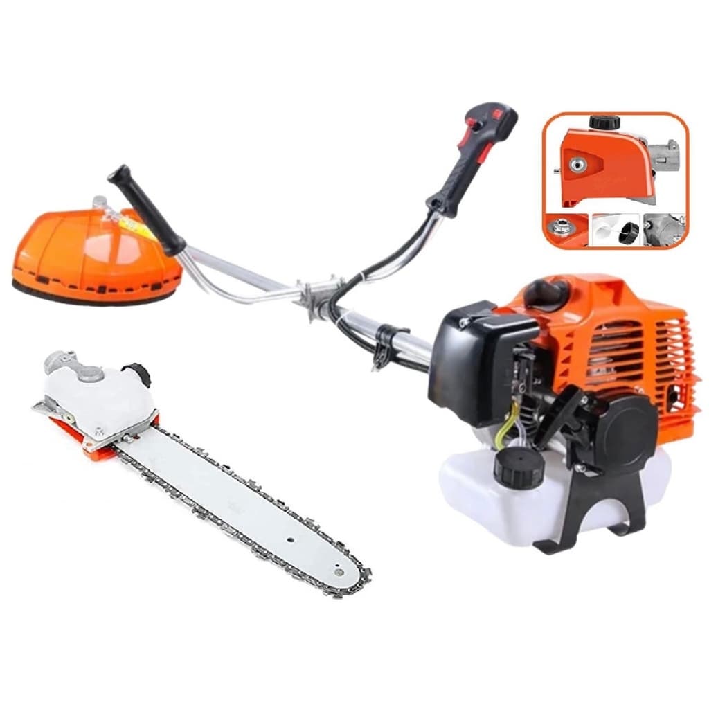 Roçadeira Gasolina +  Motopoda Minimotosserra Pro 75cc