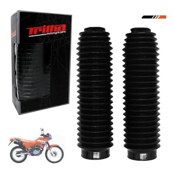 Sanfona Bengala Nx 200/ Xr 200 Preta 22 Dentes Trilha
