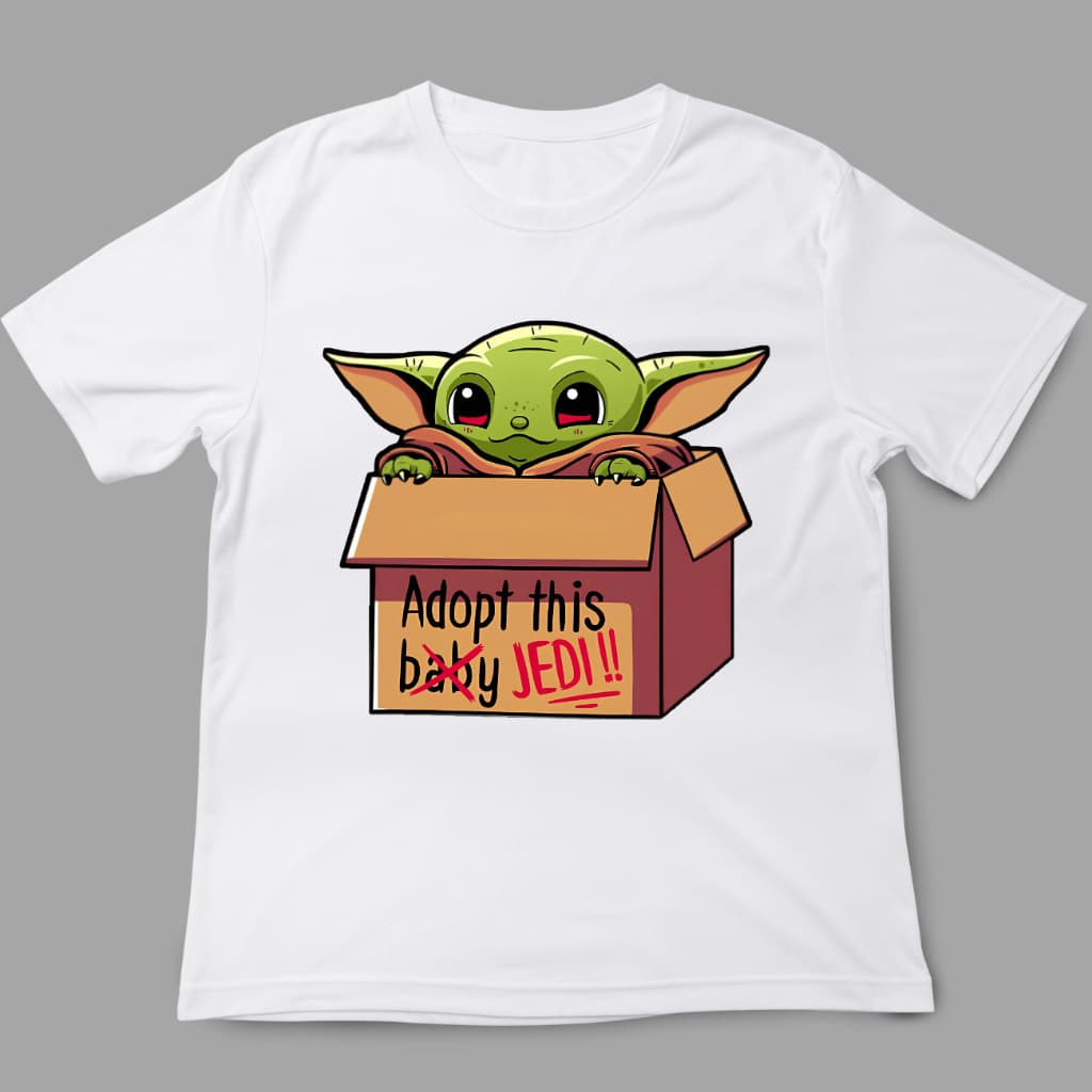 Camiseta Yo4 Baby Na Caixa Nas Estrelas Desenho