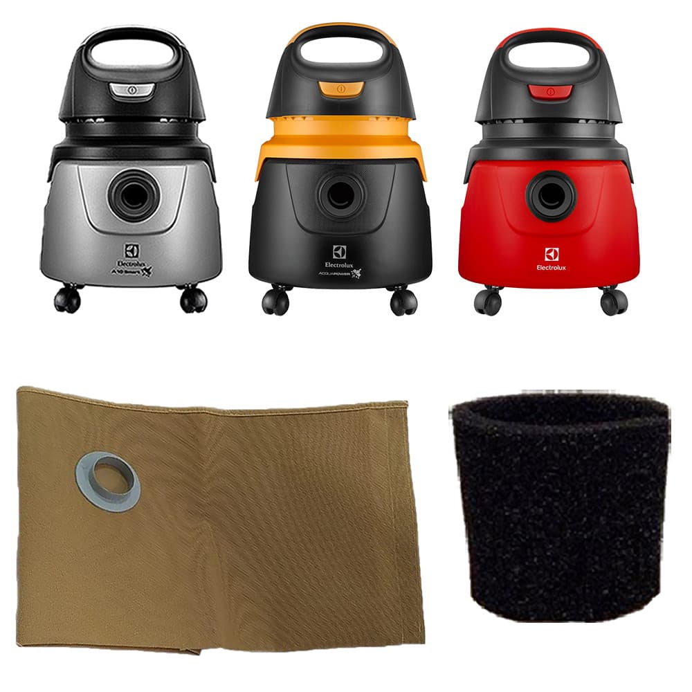 Saco Reutilizável + Filtro Permanente para Aspirador Electrolux A10N1 / AQP20 / GT20P