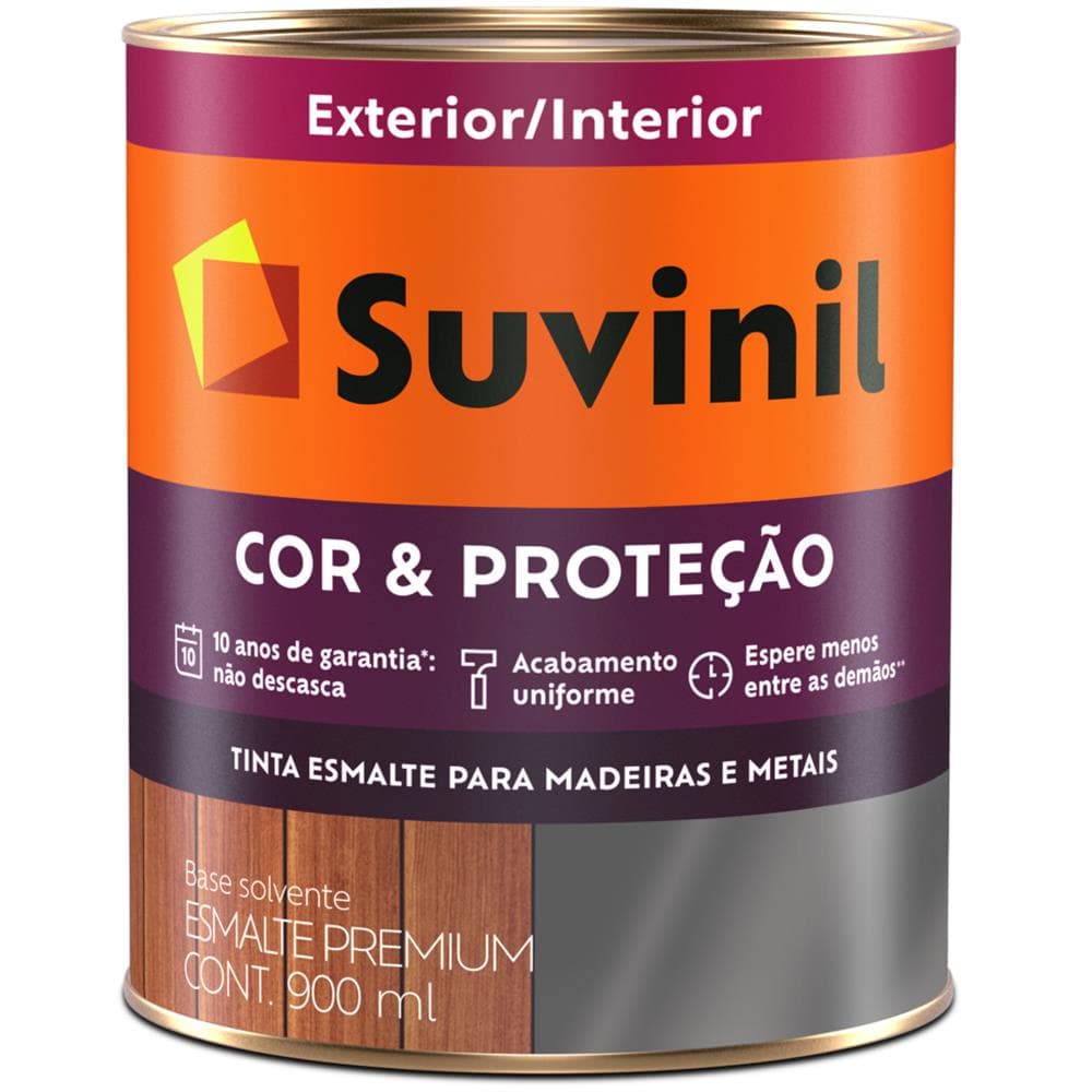 Tinta Esmalte Fosco Cor E Proteção Suvinil 0,9 L Cores