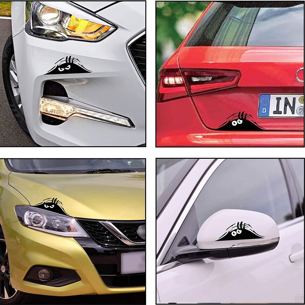 Adesivo Decorativo Monstro Escondido Carro ou Decoração