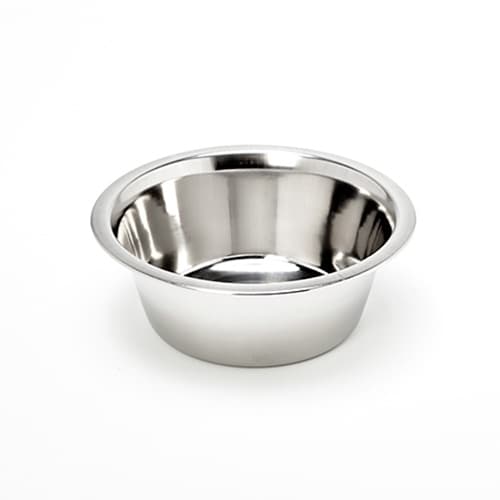 Comedouro Chalesco Tigela Inox 2 0,95 L para Cães e Gatos Nº2