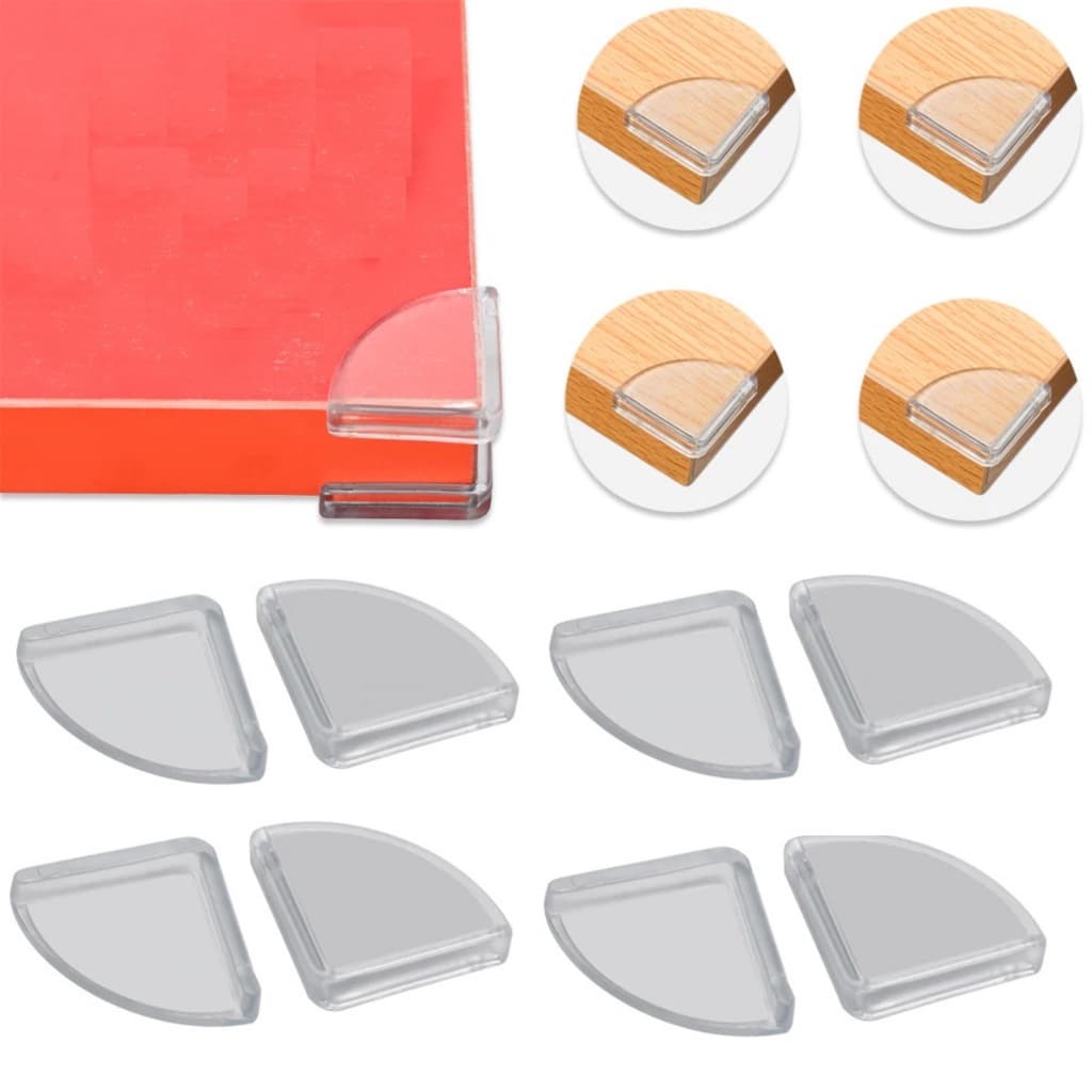 16 UNIDADES PROTETOR QUINA MOVEIS MESA CANTONEIRA SILICONE BEBE CRIANÇA