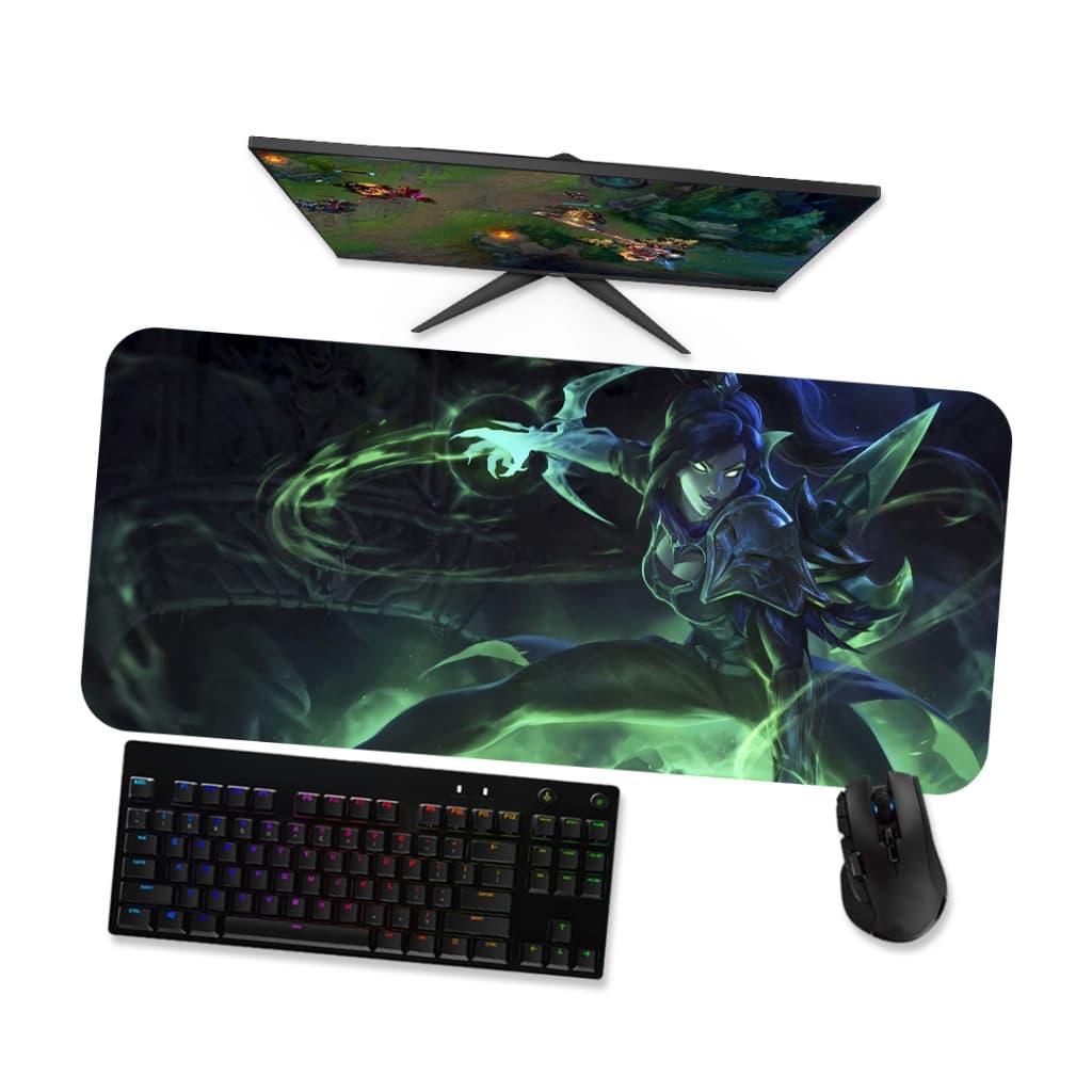 Mouse Pad Gamer Grande LoL  VAYNE LADRA DE ALMAS 1  LoL 90x40 80x40 60x40 70x30 45x40