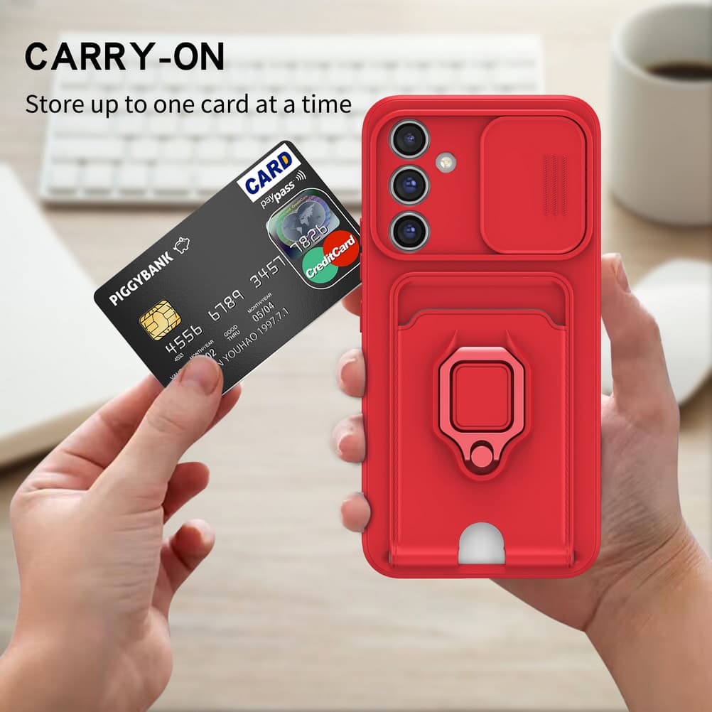 Para MOTO E20 E30 E40 G41 G51 G22 G42 4G G62 4G Suporte De Anel Magnético Carteira De Silicone Câmera De Empurrar Capa