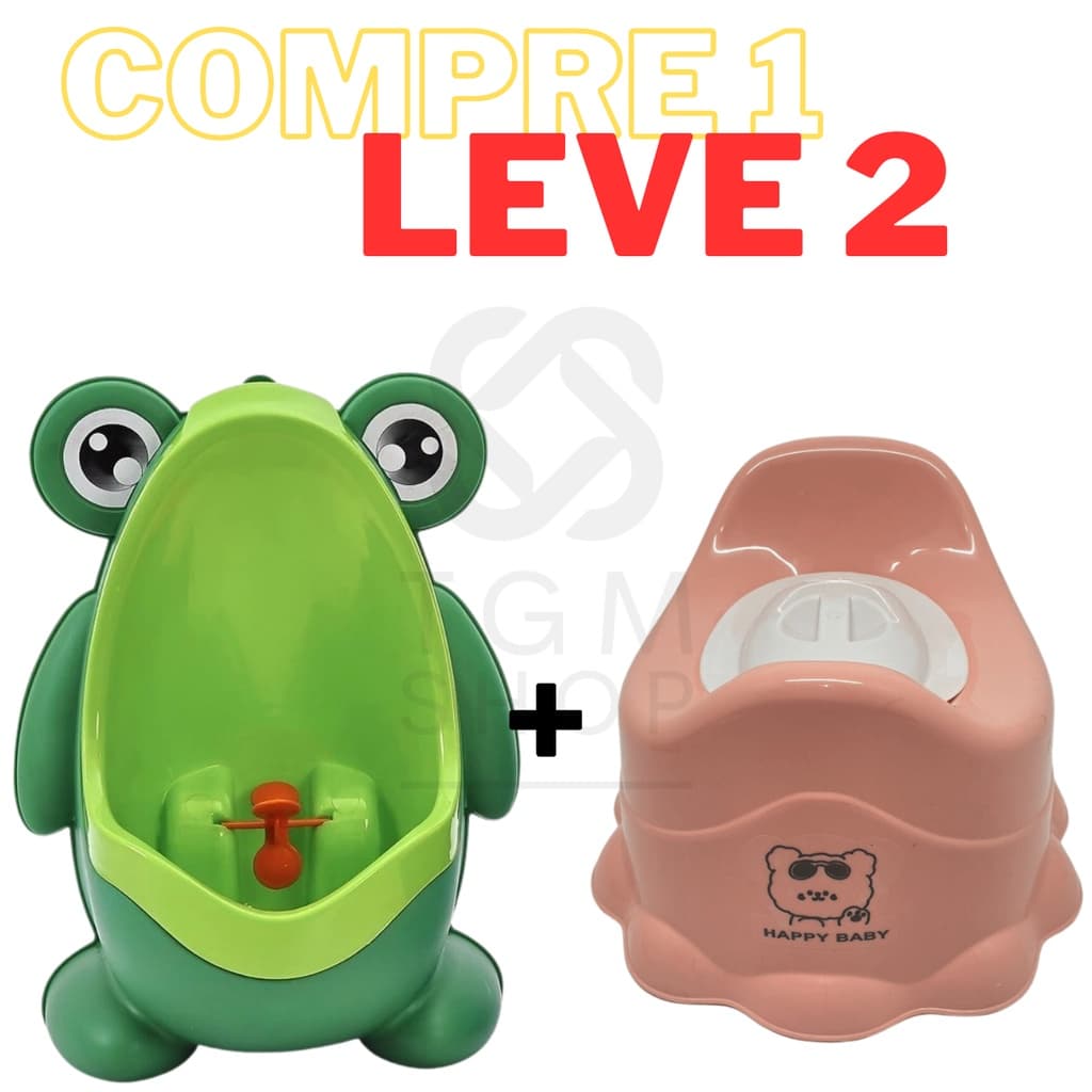 Mictório Infantil Sapinho Varias Azul E Verde A Pronta Entrega Chega De Fraldas Pinico Infantil Menino Meninos Troninho Penico Sapo Banheiro