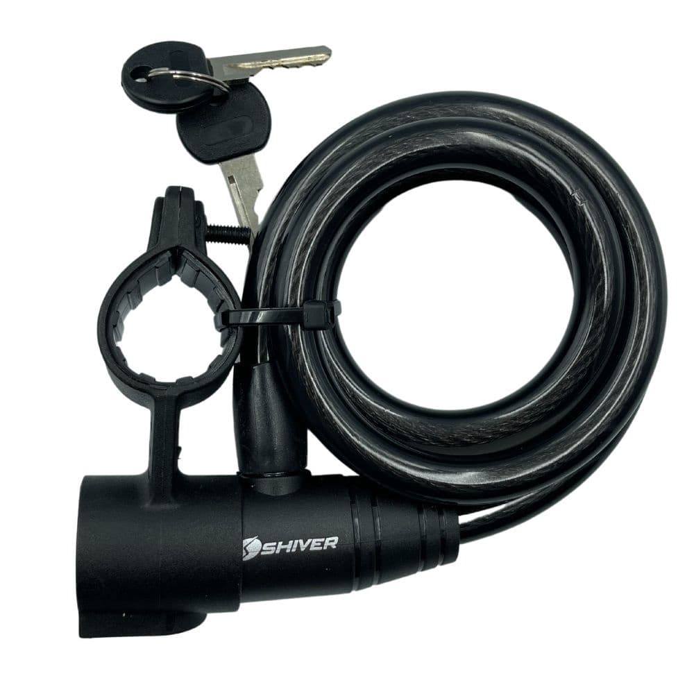 Cadeado Shiver Chave 1m Corrente Cadeado Trava Bicicleta