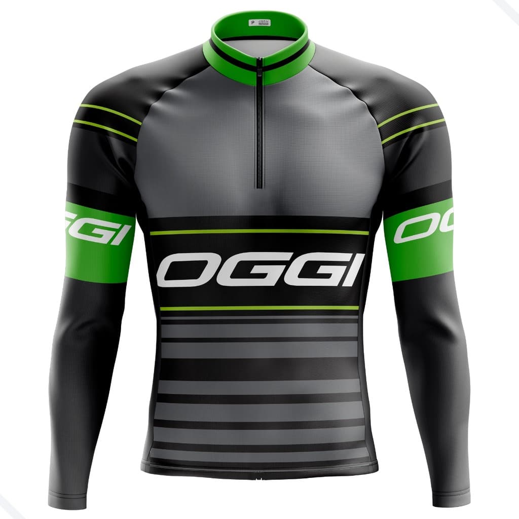 CAMISA CICLISMO MASCULINO OGGI COM BOLSOS UV 50+