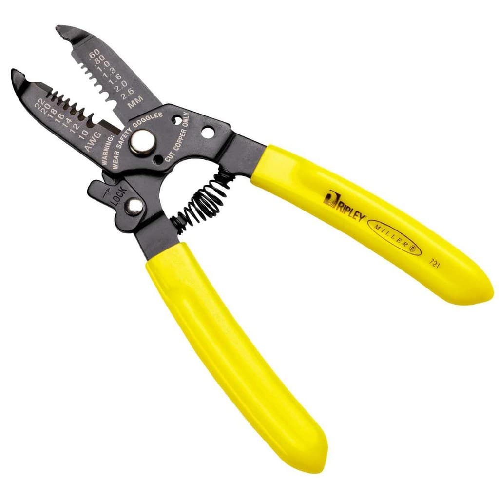Alicate Para Descascador e Cortar Fio 10-22 AWG Profissional MIller
