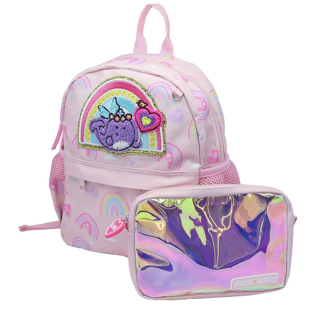 Mochila Infantil 2 em 1 Arco-Íris - Marcus & Marcus