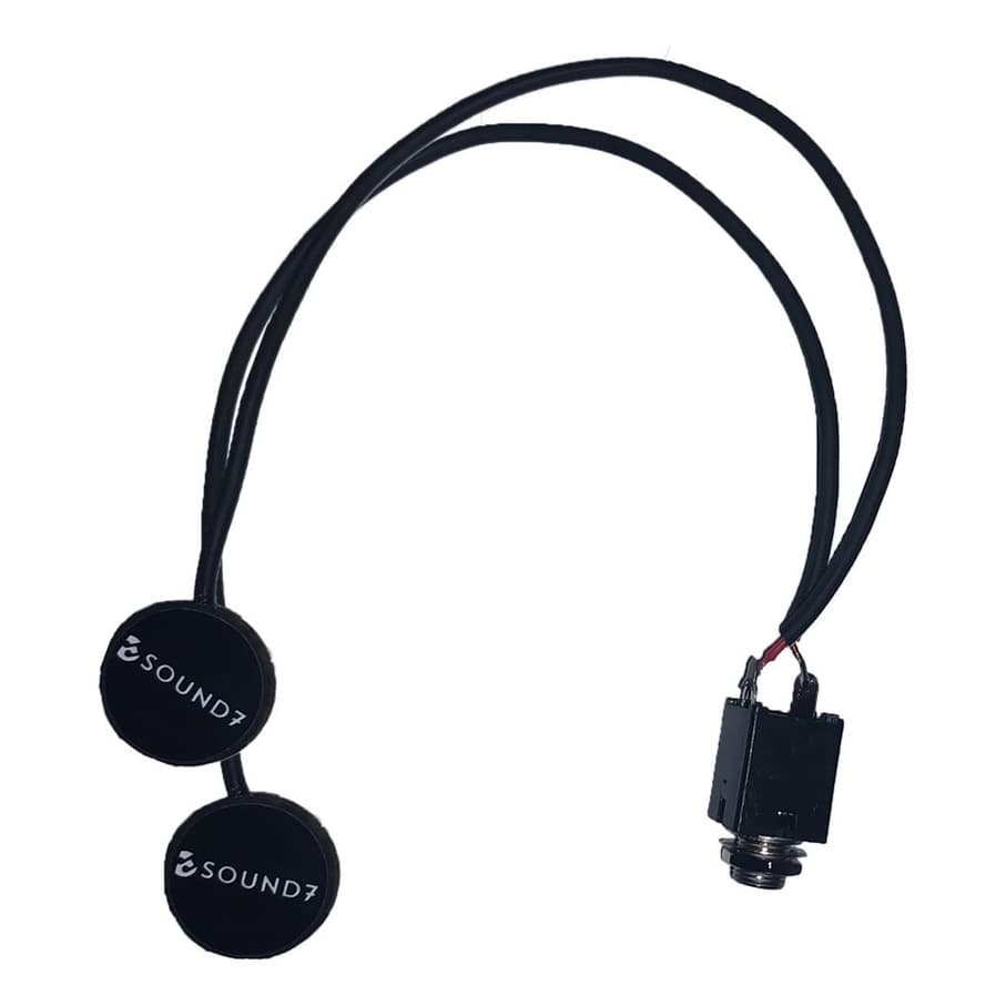Captador De Contato Duplo Piezo Cavaco Ukulele Banjo Violao