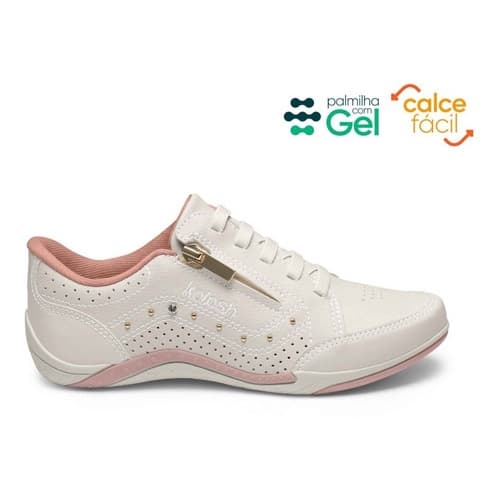 Tênis Feminino Kolosh Calce Fácil Hades Nevoa C1299