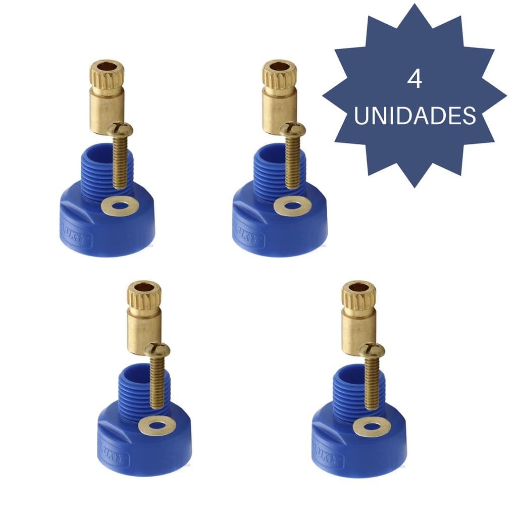 Kit Com 4 Conversores De Registro Padrão Docol Para Acabamento Deca