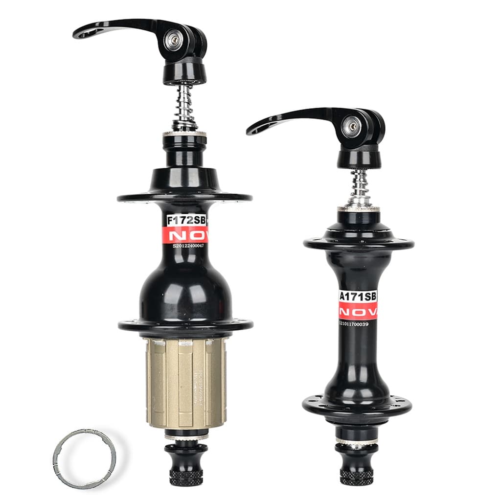 Par de Cubos Speed Novatec 32/32 Furos 8 a 11 Velocidades