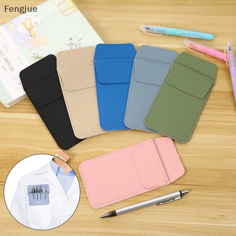 Fengjue Sacos De Lápis De Couro Para Roupas Bolso Médico Enfermeira Pessoal À Prova De Vazamento Caneta Bolsa Hospital S