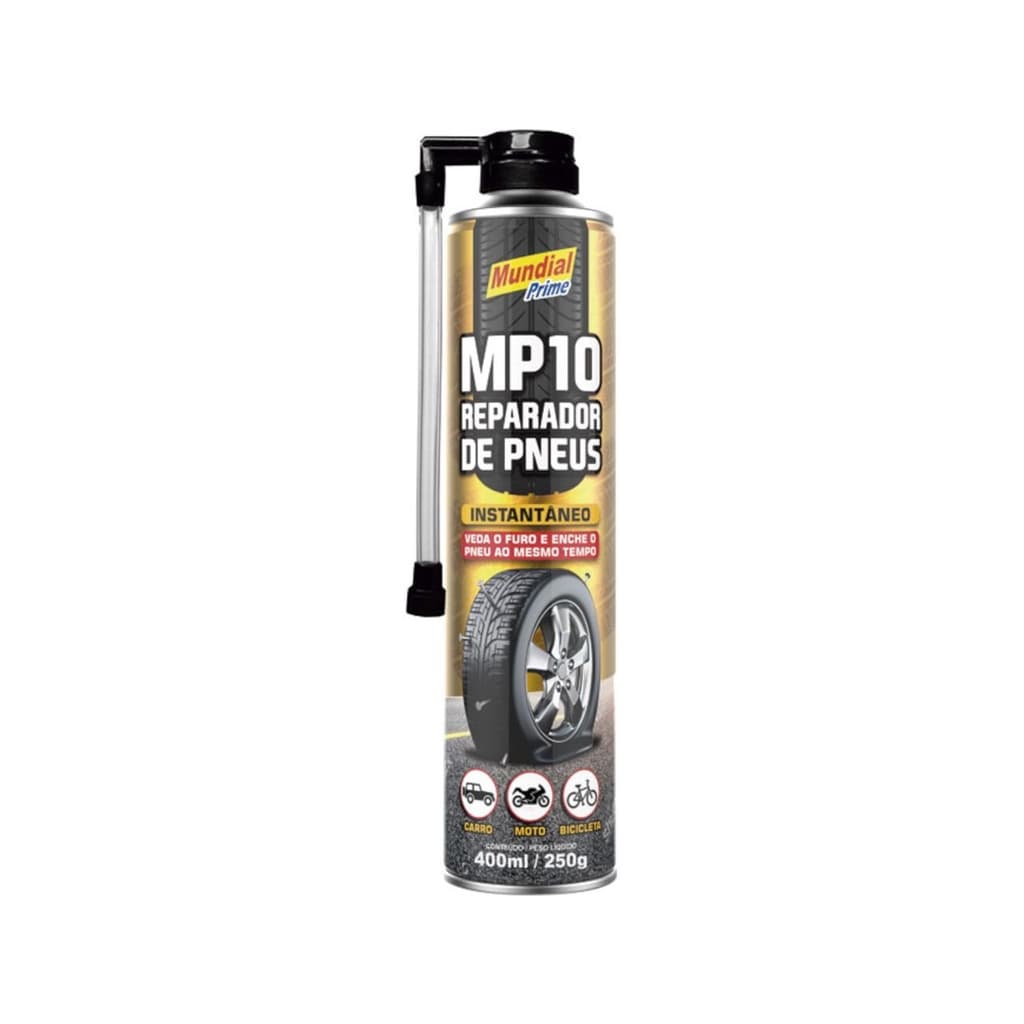 Reparador De Pneus 400ml Mp10 Mundial Prime