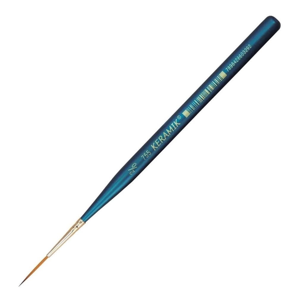 Pincel Liner Premium Keramik 755 2/0 Ideal Para Pinturas