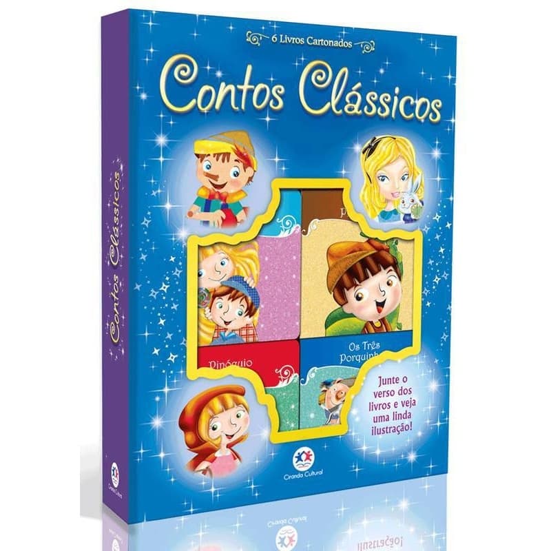 Box Contos Clássicos - Kit com 6 Livros