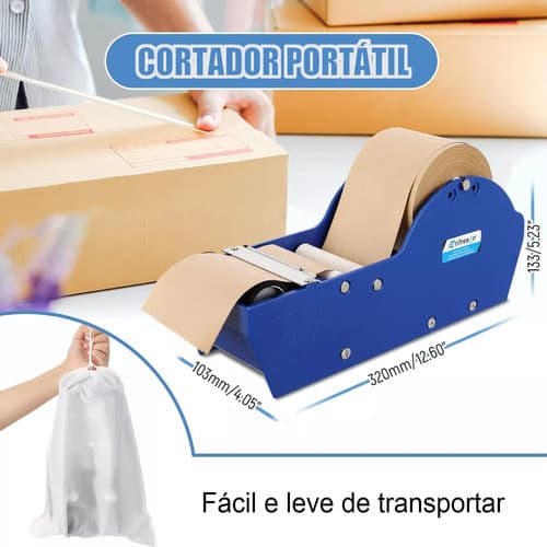 Cortadora Aplicadora De Fita Gomada Aparelho Aplicador Suporte