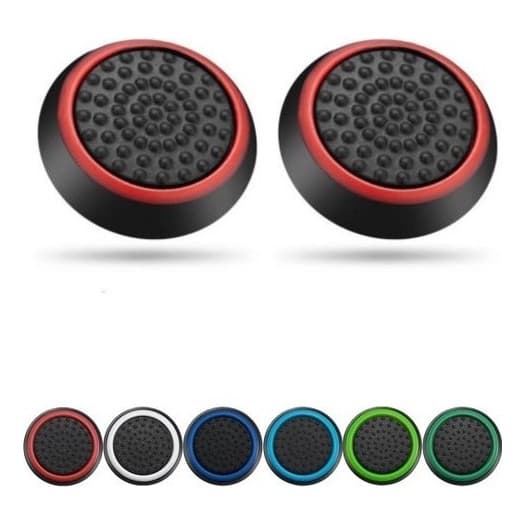 2 Grips Borracha Protetor Analogico Xbox Ps3 Ps4 Ps5 Switch Xbox 360 / Xbox One