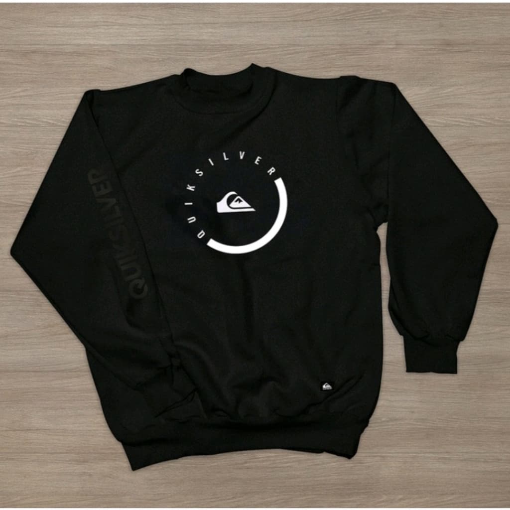 Blusa Moletom Quiksilver Circulo Flanelado Careca Alta Qualidade Envios Rapidos