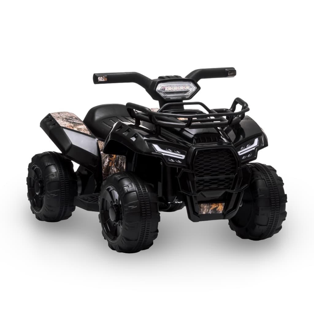 Mini Moto Quadriciclo Elétrico Menina Menino Infantil 6v 4x4 Preto - Bel