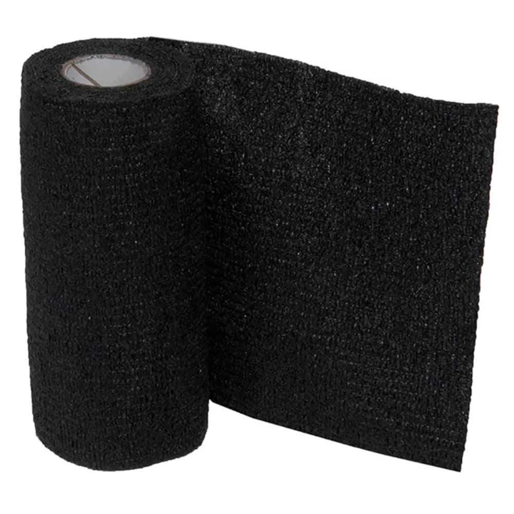 Bandagem Elástica Autoaderente Preto 10CMx4,5M Bioland