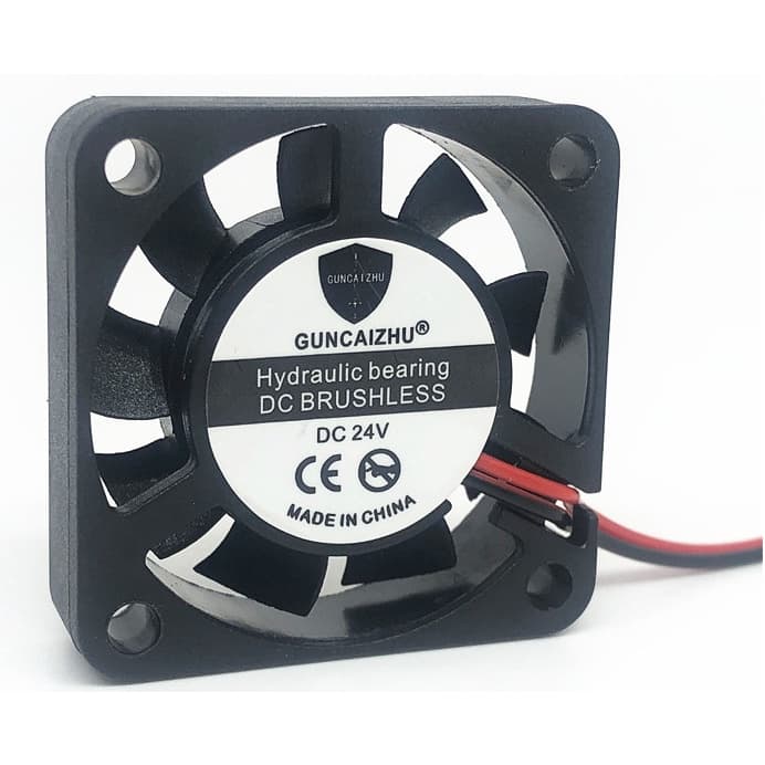 Fan 40x40x10mm 24V Cooler Ventoinha brushless Hidraulica