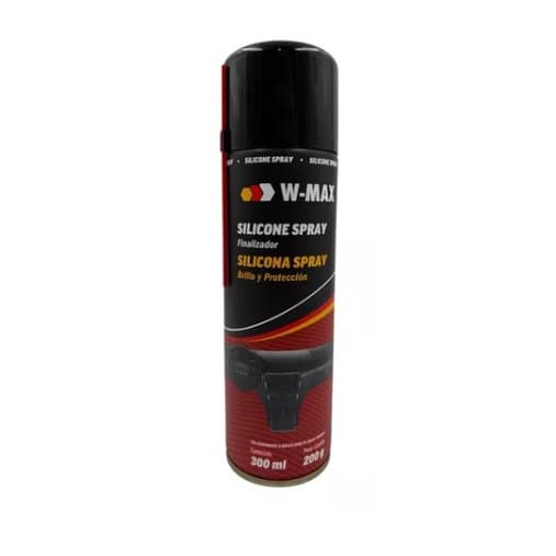 Silicone Spray Wurth W-max 300ml - Restaura Em 100% O Brilho